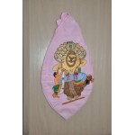 Large Lord Nrisimhadeva with Prahalad Bead Bag 